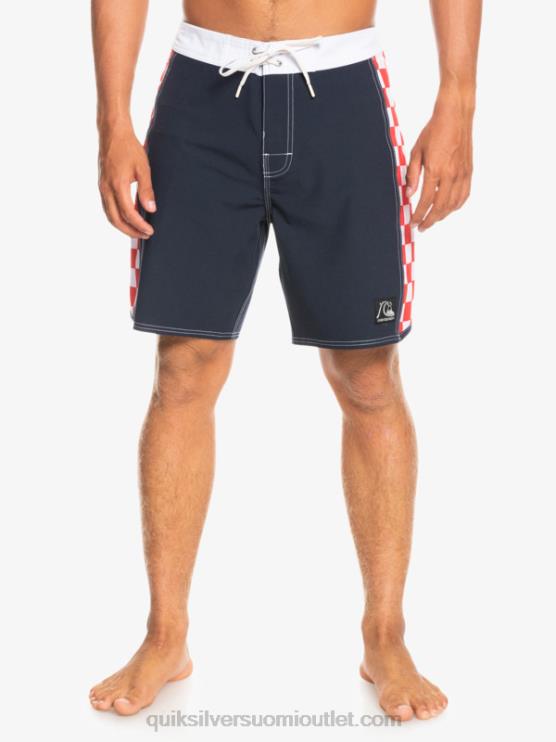 Quiksilver D6JJ1736 miehet laivasto bleiseri alkuperäiset arch 18 boardshortsit