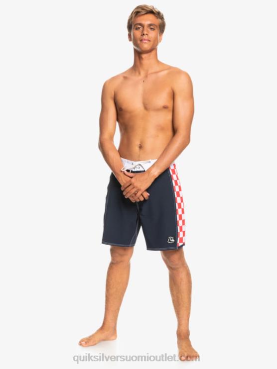 Quiksilver D6JJ1736 miehet laivasto bleiseri alkuperäiset arch 18 boardshortsit