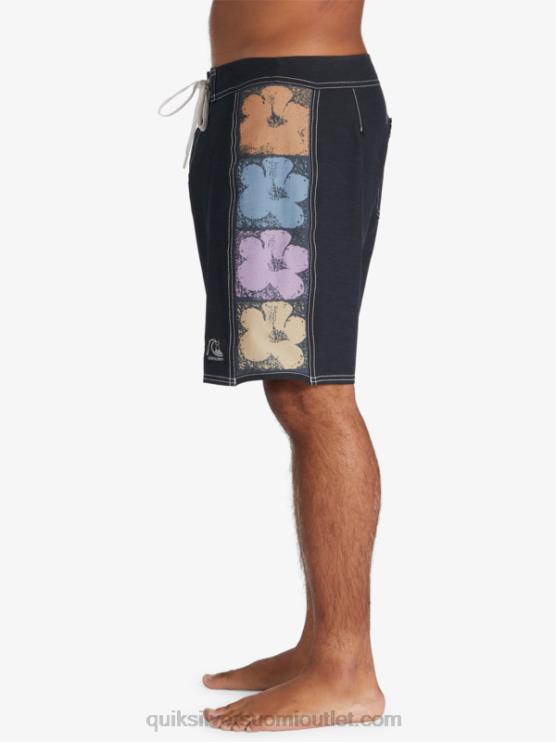 Quiksilver D6JJ1737 miehet musta alkuperäiset arch 18 boardshortsit