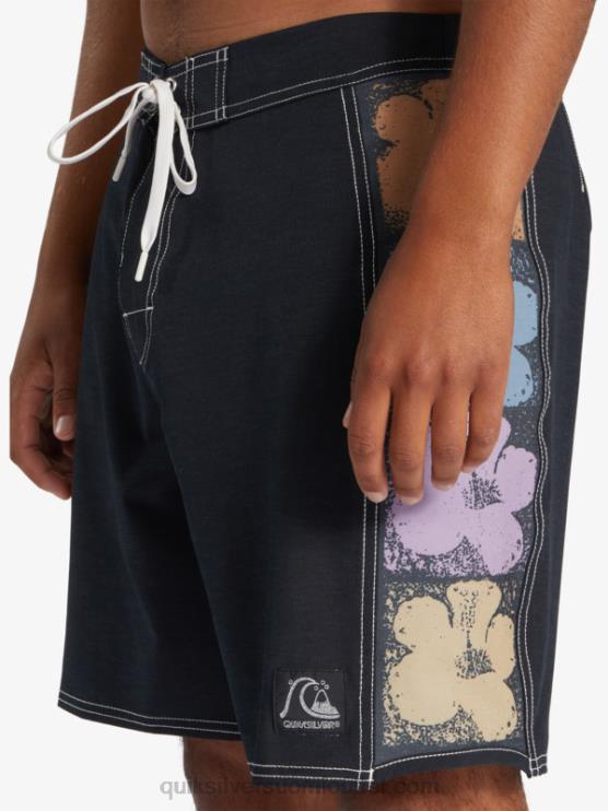 Quiksilver D6JJ1737 miehet musta alkuperäiset arch 18 boardshortsit
