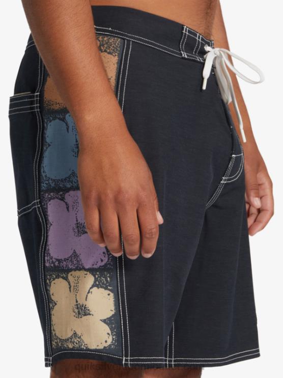 Quiksilver D6JJ1737 miehet musta alkuperäiset arch 18 boardshortsit
