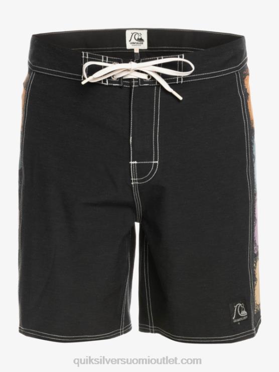 Quiksilver D6JJ1737 miehet musta alkuperäiset arch 18 boardshortsit