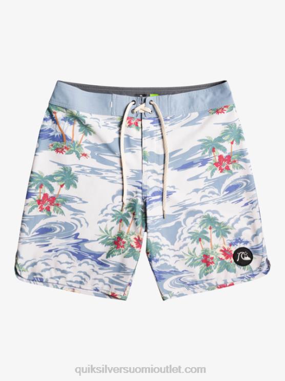 Quiksilver D6JJ1739 miehet koivu hamppujousitettu kampasimpukka 19 boardshortsit