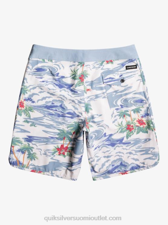 Quiksilver D6JJ1739 miehet koivu hamppujousitettu kampasimpukka 19 boardshortsit