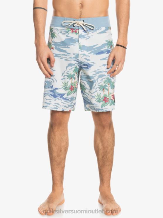 Quiksilver D6JJ1739 miehet koivu hamppujousitettu kampasimpukka 19 boardshortsit