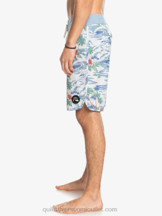 Quiksilver D6JJ1739 miehet koivu hamppujousitettu kampasimpukka 19 boardshortsit