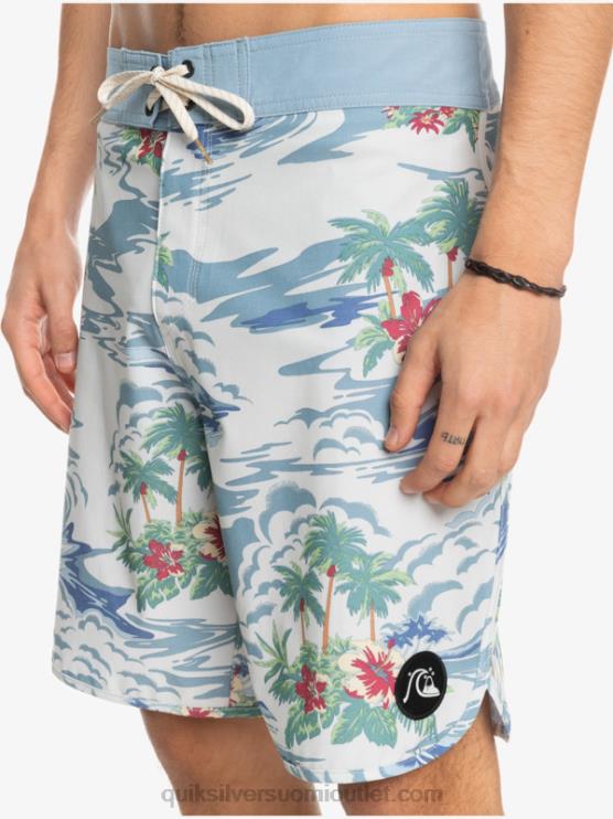 Quiksilver D6JJ1739 miehet koivu hamppujousitettu kampasimpukka 19 boardshortsit