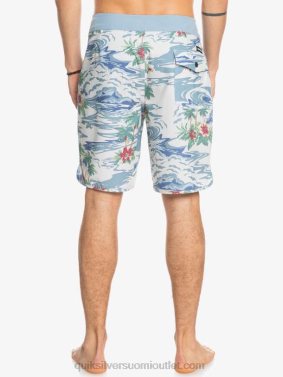 Quiksilver D6JJ1739 miehet koivu hamppujousitettu kampasimpukka 19 boardshortsit