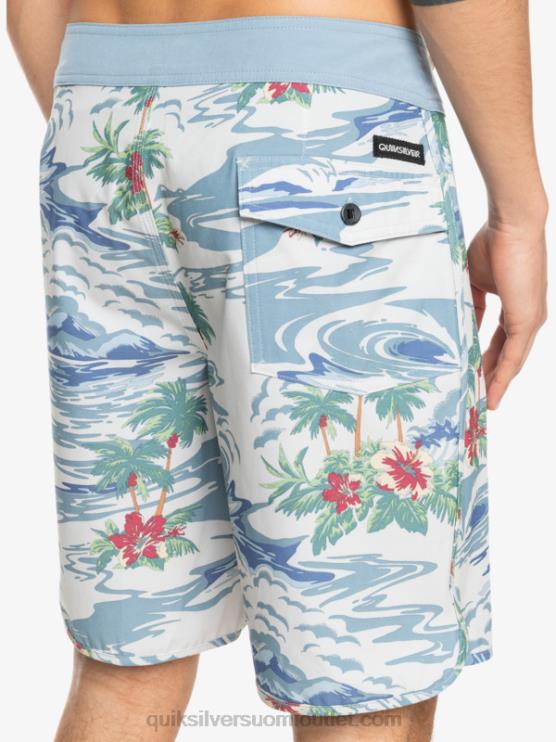 Quiksilver D6JJ1739 miehet koivu hamppujousitettu kampasimpukka 19 boardshortsit