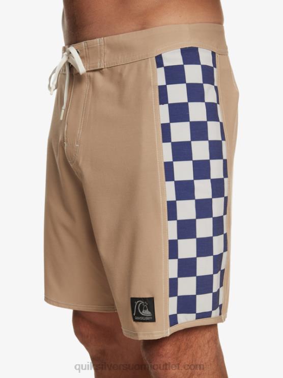 Quiksilver D6JJ173 miehet oliivin harmaa alkuperäiset arch 18 boardshortsit