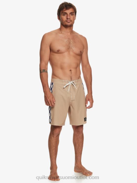 Quiksilver D6JJ173 miehet oliivin harmaa alkuperäiset arch 18 boardshortsit