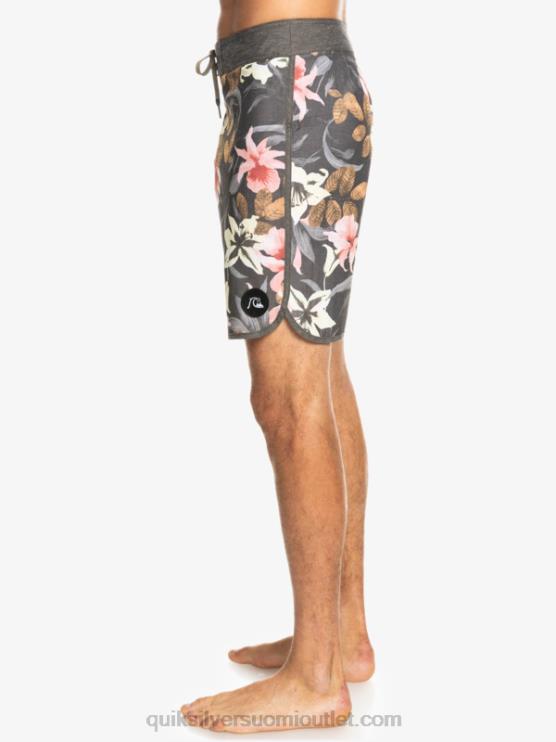 Quiksilver D6JJ1740 miehet asfaltti hamppujousitettu kampasimpukka 19 boardshortsit