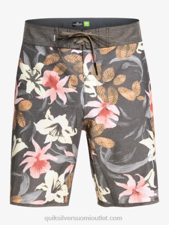 Quiksilver D6JJ1740 miehet asfaltti hamppujousitettu kampasimpukka 19 boardshortsit