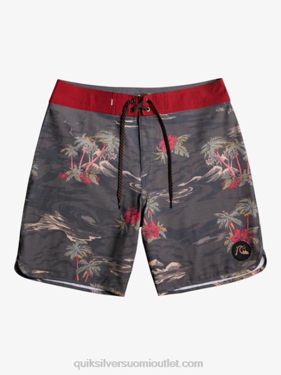 Quiksilver D6JJ1742 miehet asfaltti hamppujousitettu kampasimpukka 19 boardshortsit