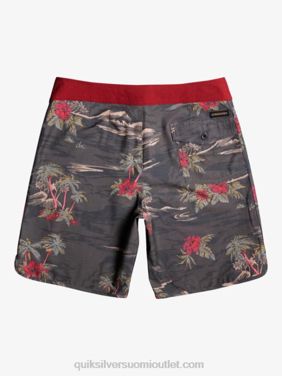 Quiksilver D6JJ1742 miehet asfaltti hamppujousitettu kampasimpukka 19 boardshortsit