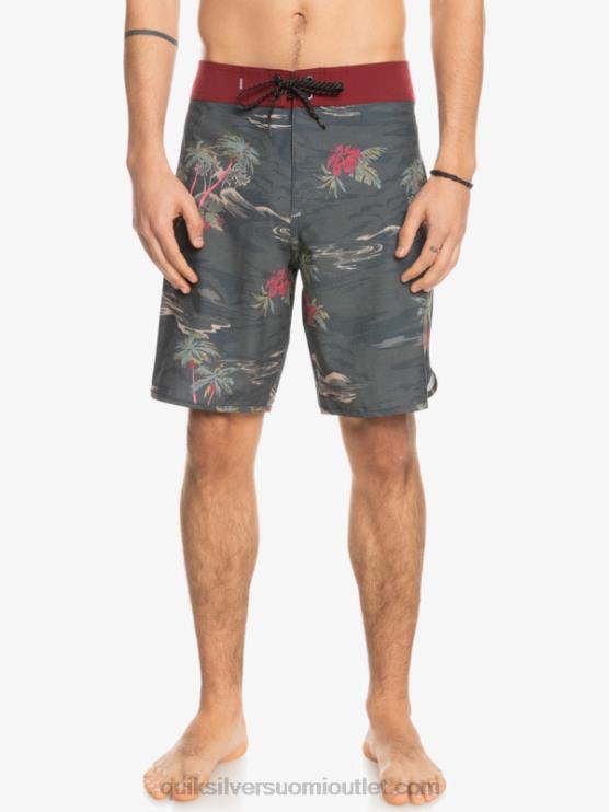 Quiksilver D6JJ1742 miehet asfaltti hamppujousitettu kampasimpukka 19 boardshortsit