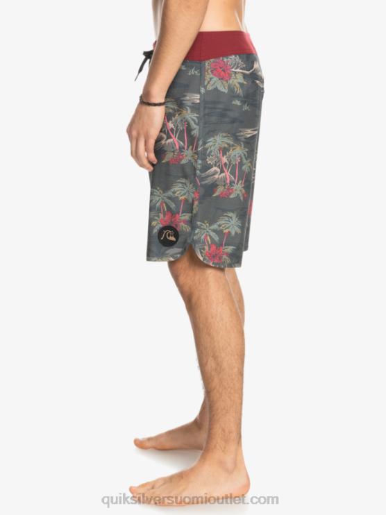 Quiksilver D6JJ1742 miehet asfaltti hamppujousitettu kampasimpukka 19 boardshortsit
