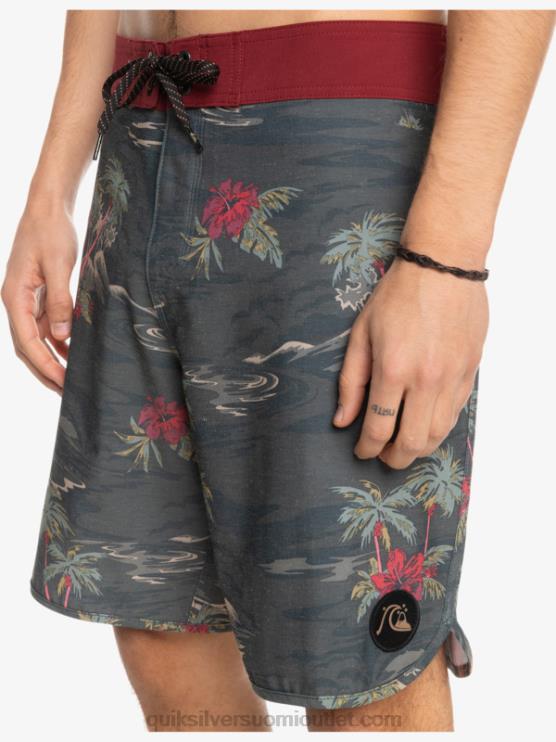 Quiksilver D6JJ1742 miehet asfaltti hamppujousitettu kampasimpukka 19 boardshortsit