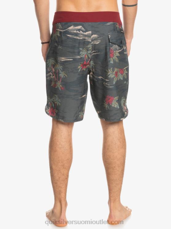 Quiksilver D6JJ1742 miehet asfaltti hamppujousitettu kampasimpukka 19 boardshortsit