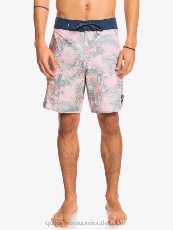 Quiksilver D6JJ1744 miehet g-land verhottu ruusu hamppujousitettu kampasimpukka 19 boardshortsit