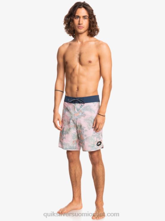 Quiksilver D6JJ1744 miehet g-land verhottu ruusu hamppujousitettu kampasimpukka 19 boardshortsit