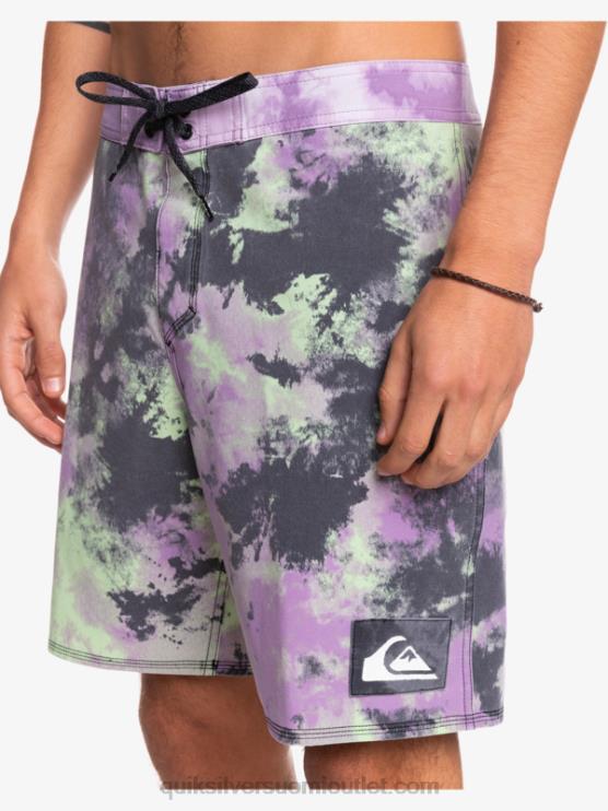 Quiksilver D6JJ1745 miehet jade lime surfsilk acid pesu 18 boardshortsit