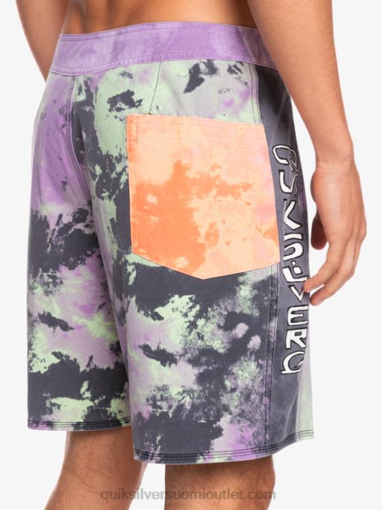 Quiksilver D6JJ1745 miehet jade lime surfsilk acid pesu 18 boardshortsit