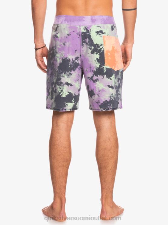 Quiksilver D6JJ1745 miehet jade lime surfsilk acid pesu 18 boardshortsit