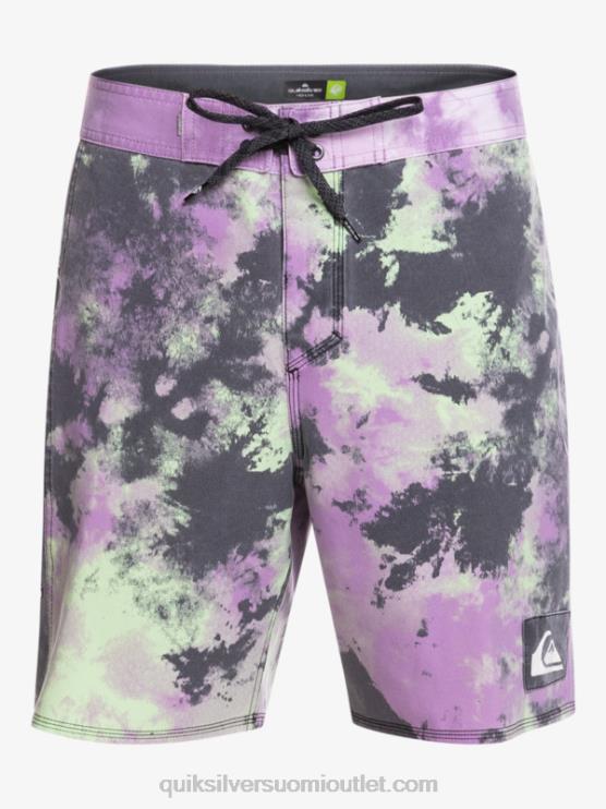 Quiksilver D6JJ1745 miehet jade lime surfsilk acid pesu 18 boardshortsit