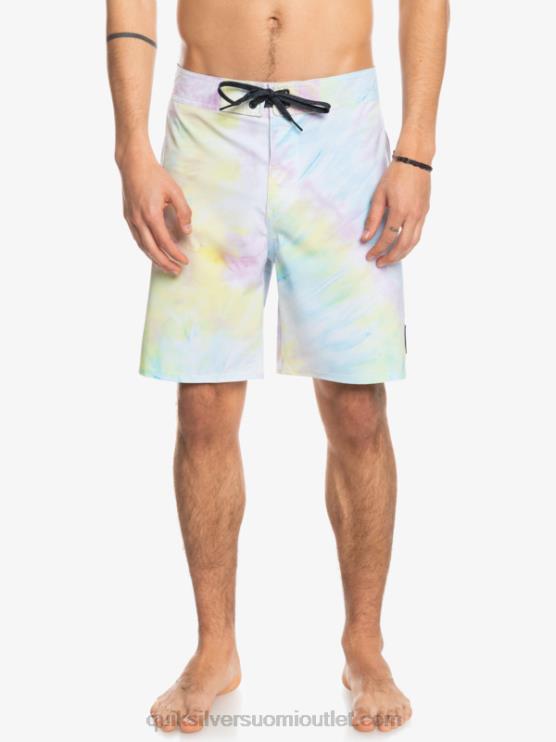 Quiksilver D6JJ1749 miehet valkoinen surfsilk piped 18 boardshortsit
