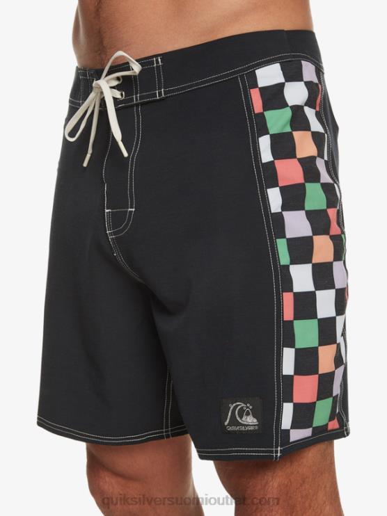 Quiksilver D6JJ174 miehet musta alkuperäiset arch 18 boardshortsit