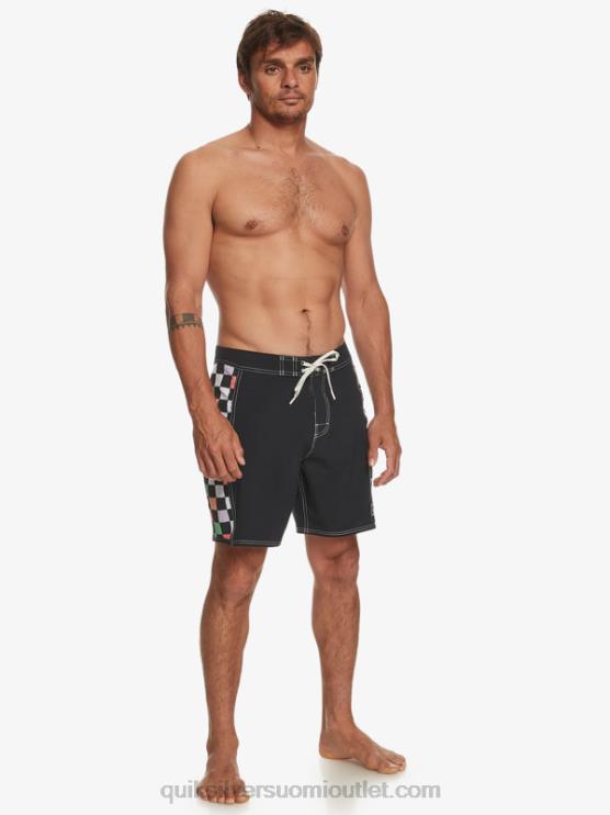 Quiksilver D6JJ174 miehet musta alkuperäiset arch 18 boardshortsit