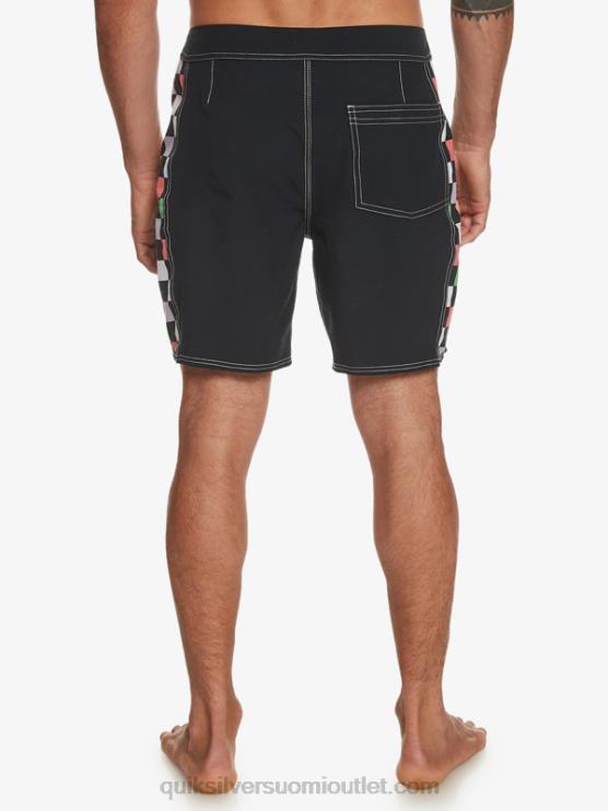 Quiksilver D6JJ174 miehet musta alkuperäiset arch 18 boardshortsit