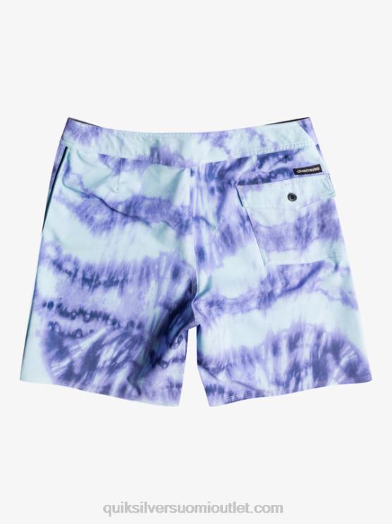 Quiksilver D6JJ1750 miehet pölyinen orkidea surfsilk piped 18 boardshortsit