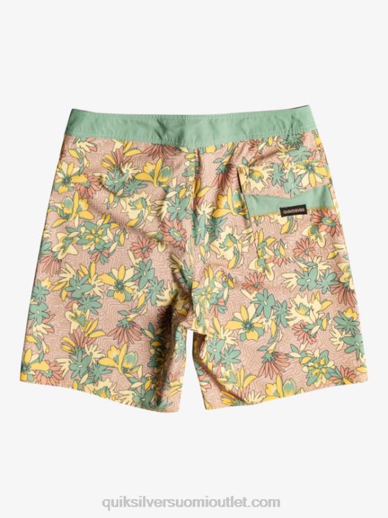 Quiksilver D6JJ1754 miehet kultainen sauva surfsilk pesty 18 boardshortsit