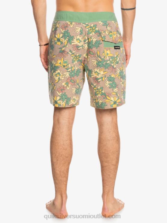 Quiksilver D6JJ1754 miehet kultainen sauva surfsilk pesty 18 boardshortsit
