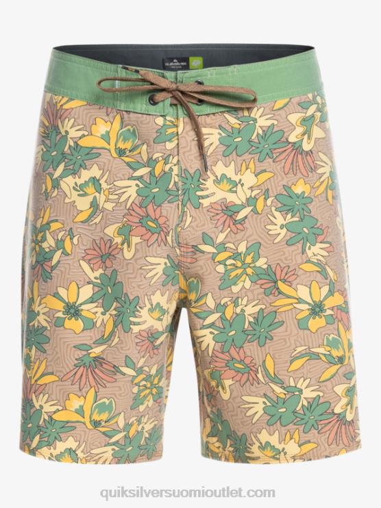 Quiksilver D6JJ1754 miehet kultainen sauva surfsilk pesty 18 boardshortsit