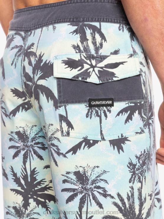 Quiksilver D6JJ1757 miehet leinikki surfsilk pesty 18 boardshortsit