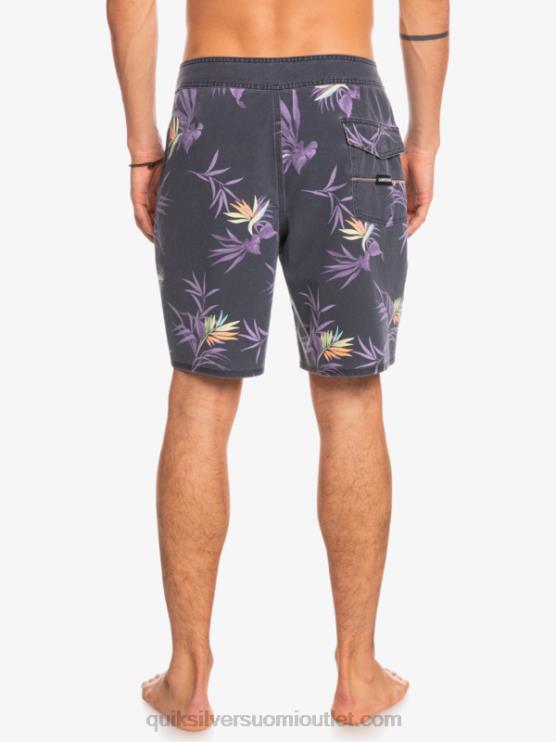 Quiksilver D6JJ1758 miehet asfaltti surfsilk pesty 18 boardshortsit