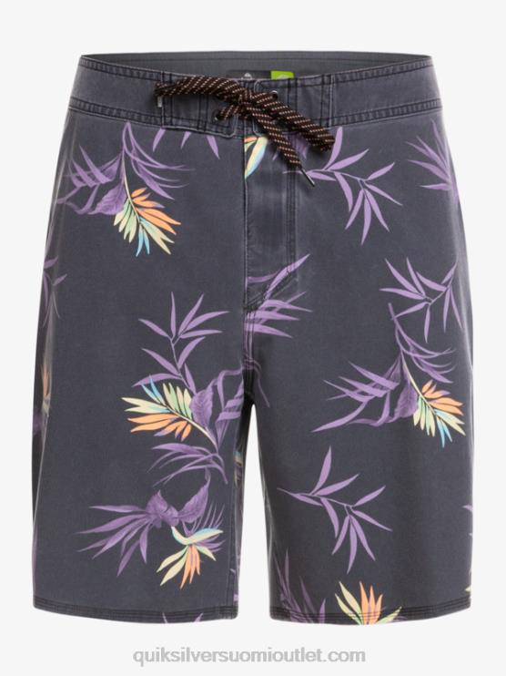 Quiksilver D6JJ1758 miehet asfaltti surfsilk pesty 18 boardshortsit