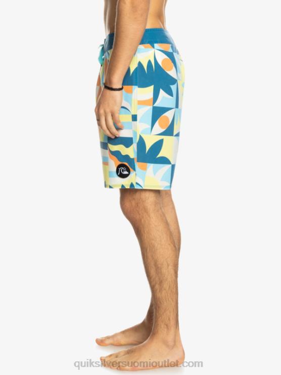 Quiksilver D6JJ1759 miehet satamakaupunki surfsilk pesty 18 boardshortsit
