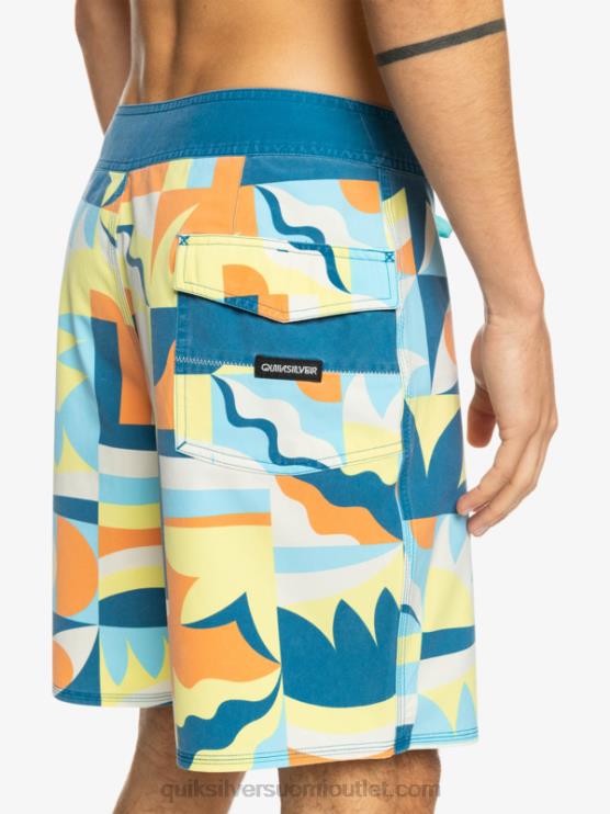 Quiksilver D6JJ1759 miehet satamakaupunki surfsilk pesty 18 boardshortsit
