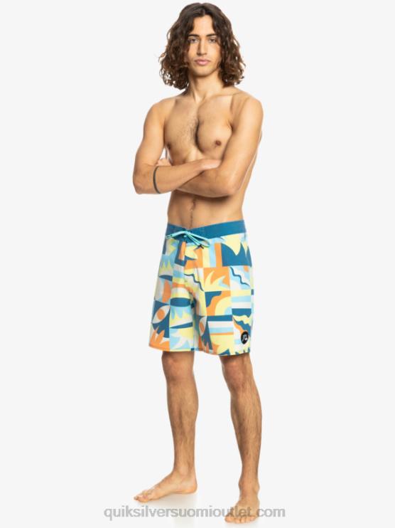 Quiksilver D6JJ1759 miehet satamakaupunki surfsilk pesty 18 boardshortsit