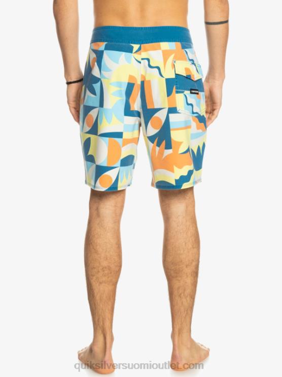 Quiksilver D6JJ1759 miehet satamakaupunki surfsilk pesty 18 boardshortsit