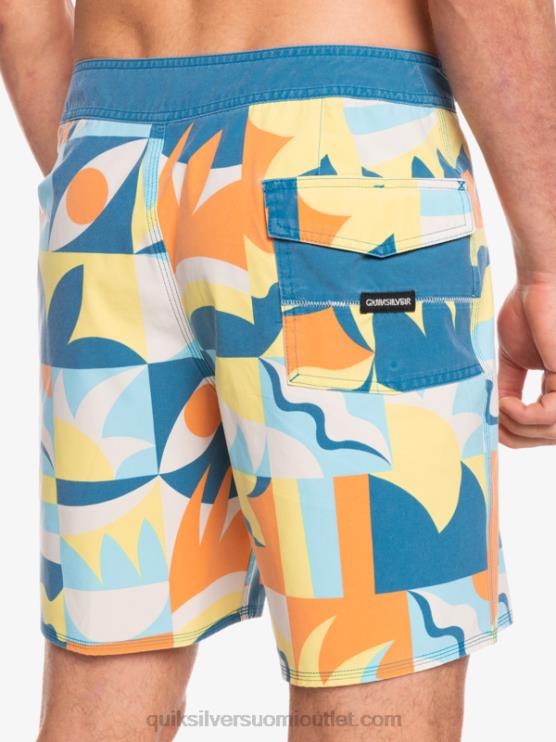 Quiksilver D6JJ1759 miehet satamakaupunki surfsilk pesty 18 boardshortsit