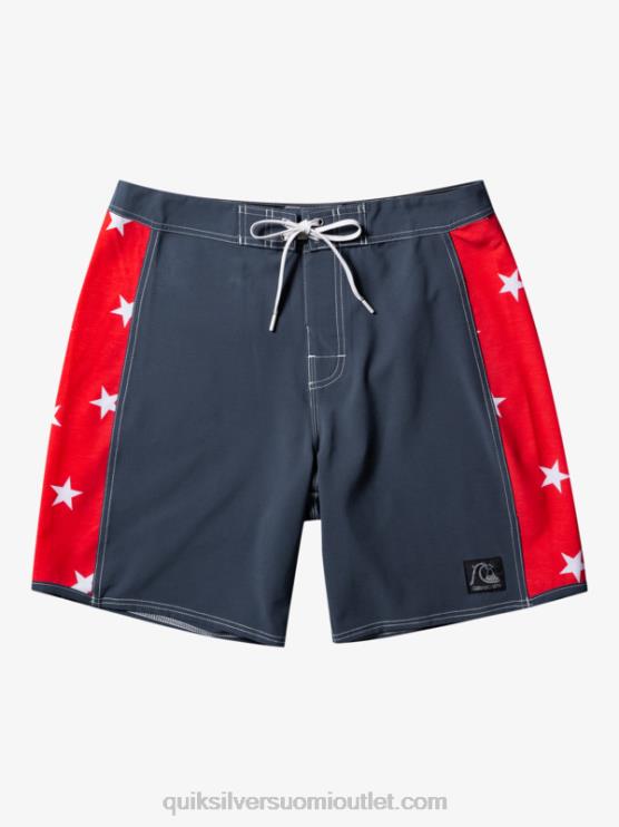 Quiksilver D6JJ175 miehet keskiyön laivasto alkuperäiset arch 18 boardshortsit