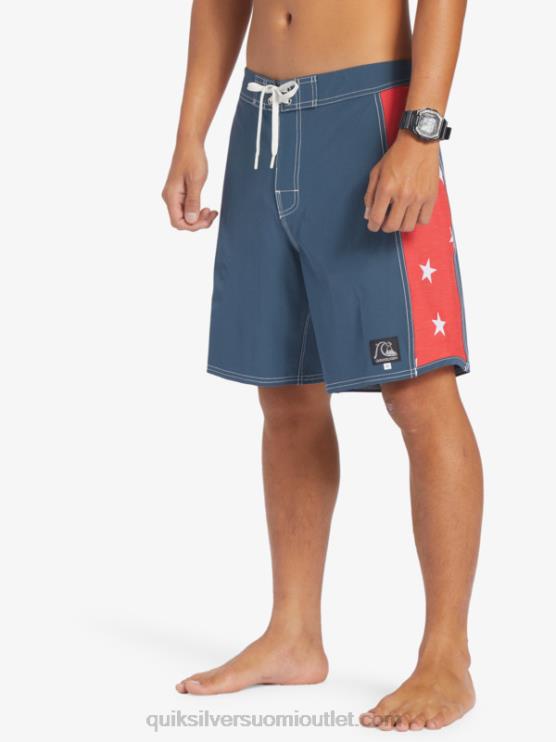 Quiksilver D6JJ175 miehet keskiyön laivasto alkuperäiset arch 18 boardshortsit