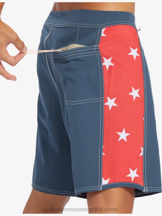 Quiksilver D6JJ175 miehet keskiyön laivasto alkuperäiset arch 18 boardshortsit