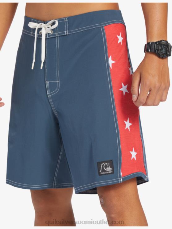 Quiksilver D6JJ175 miehet keskiyön laivasto alkuperäiset arch 18 boardshortsit