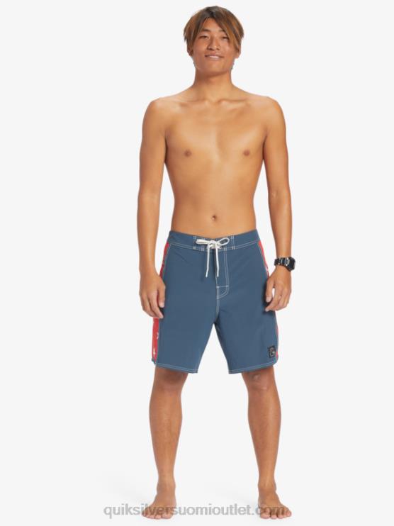 Quiksilver D6JJ175 miehet keskiyön laivasto alkuperäiset arch 18 boardshortsit